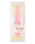 Boss Lady Metal Pen Set - Gifts & Home Decor