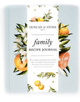 Family Recipe Book & Keepsake Journal | Mother's Day Gift