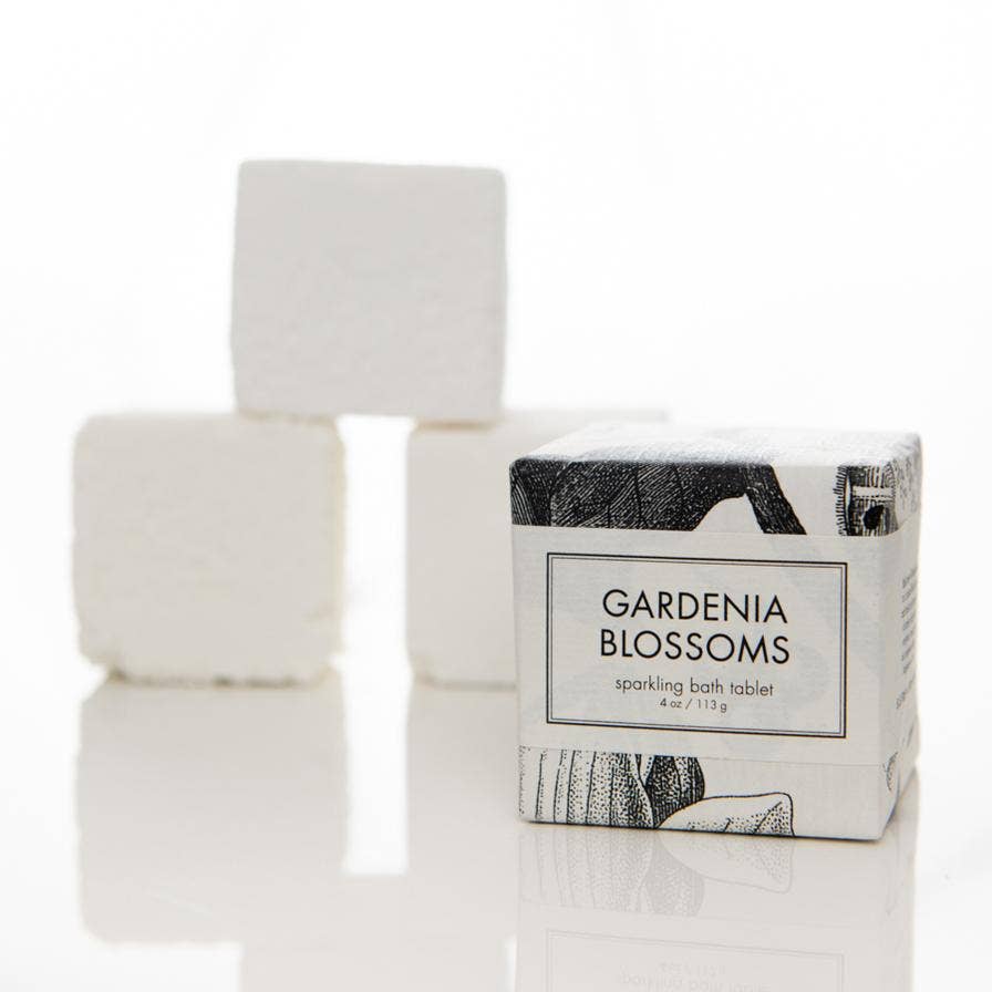 Gardenia &amp; Blossoms Sparkling Bath Tablet