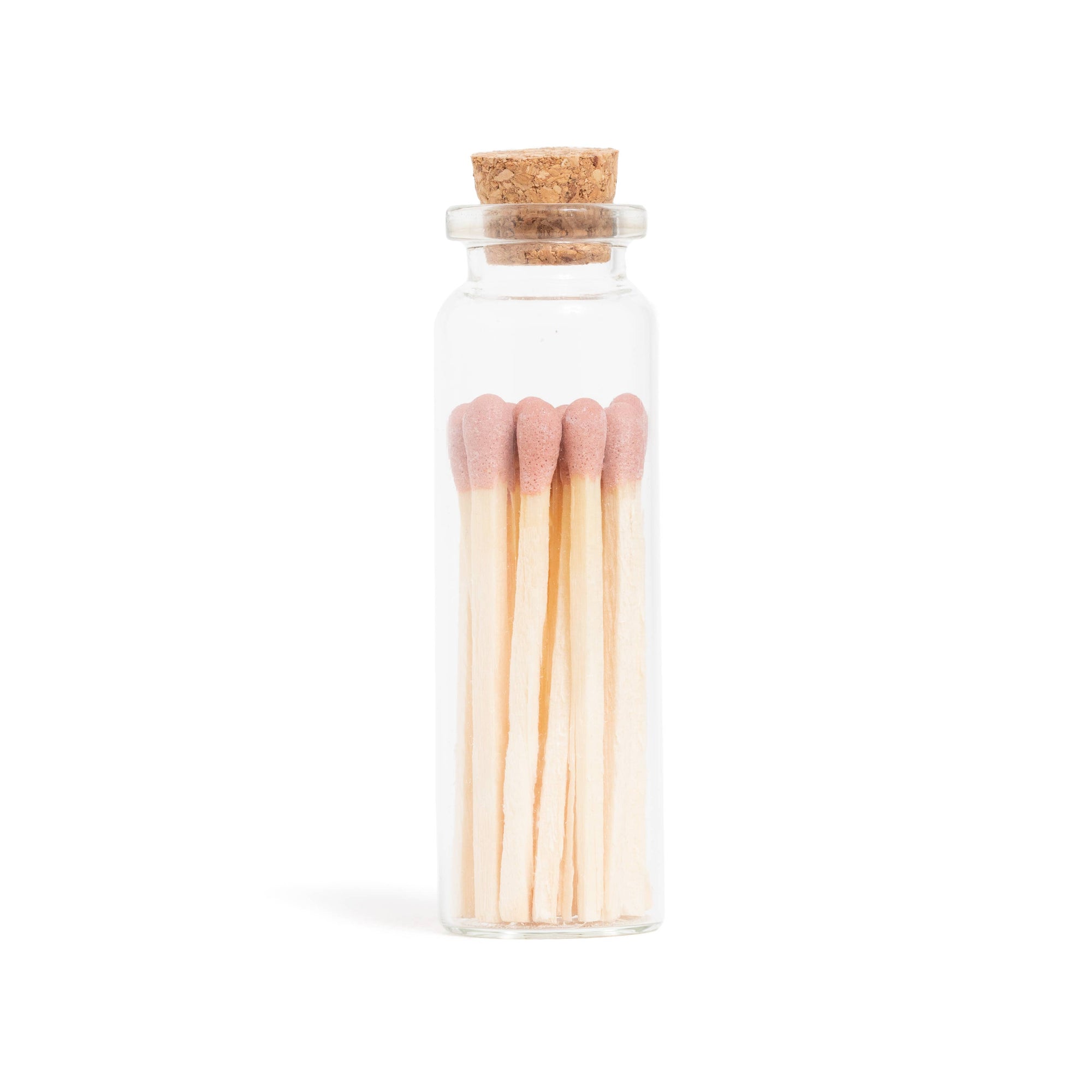 Dusty Rose Matches in Small Corked Vial