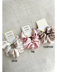 Silk Satin Soft Scrunchies - GRACE