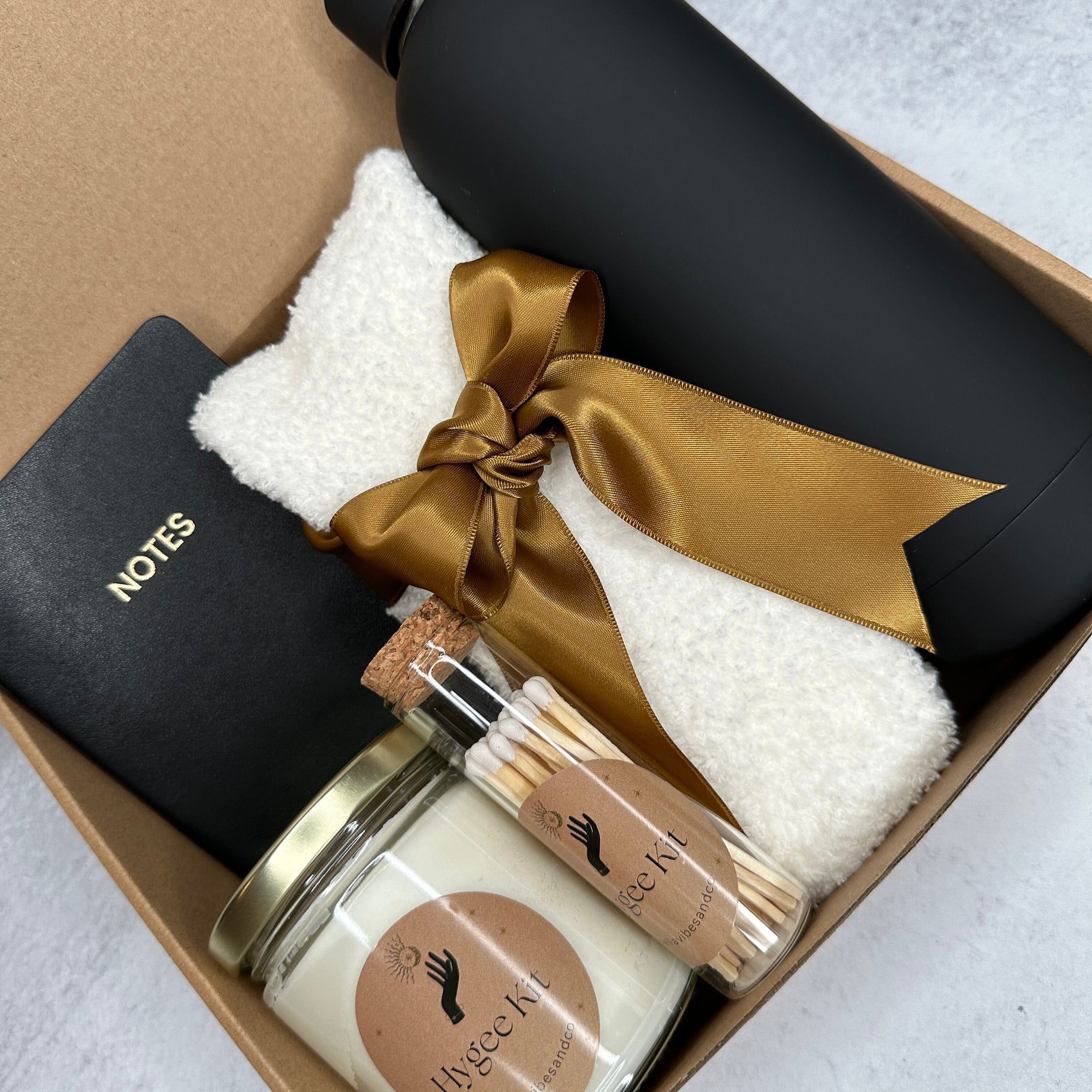 HYGGE GIFT BOX |  Happy Birthday Gift  | Valentines Day Gift  | Planner | Cozy Gift | Water Bottle Vacuum | Luxury Gift | Candle