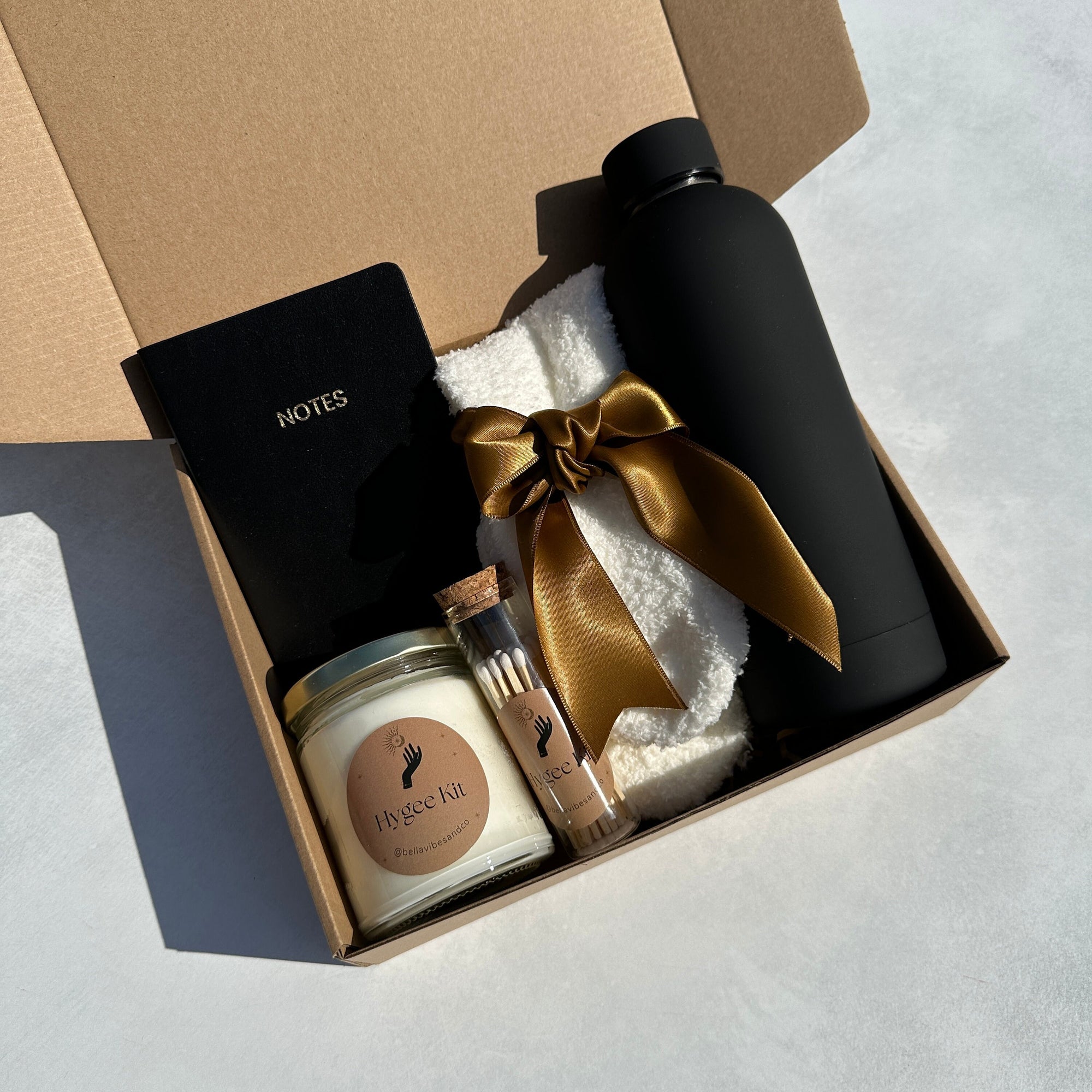 HYGGE GIFT BOX |  Happy Birthday Gift  | Valentines Day Gift  | Planner | Cozy Gift | Water Bottle Vacuum | Luxury Gift | Candle