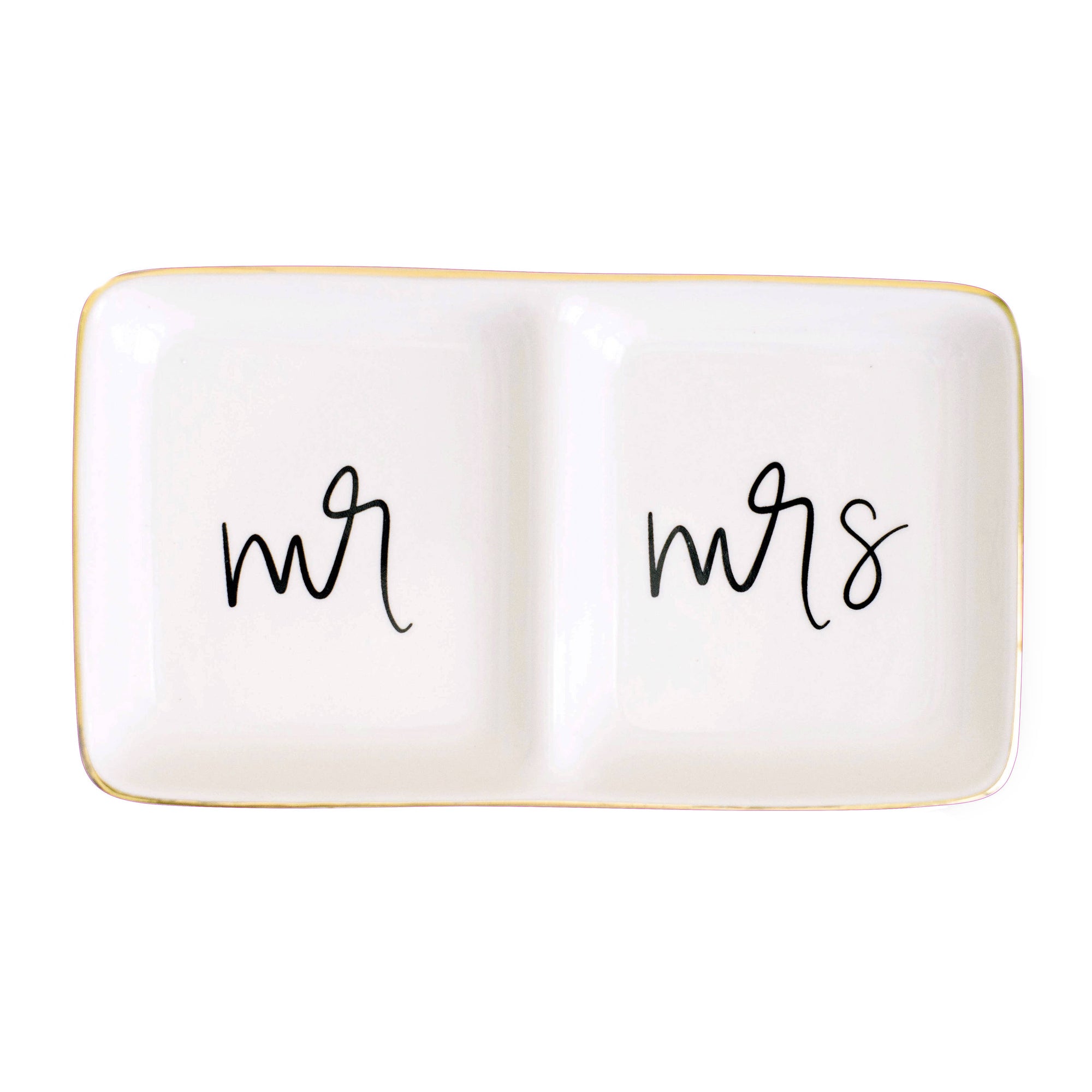 Mr. and Mrs. Jewelry Dish - Home Decor &amp; Gifts